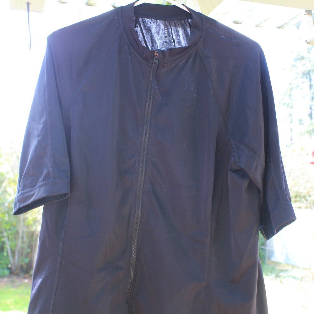 Lands' End Full Zip Swim Cover-up/Rash Guard